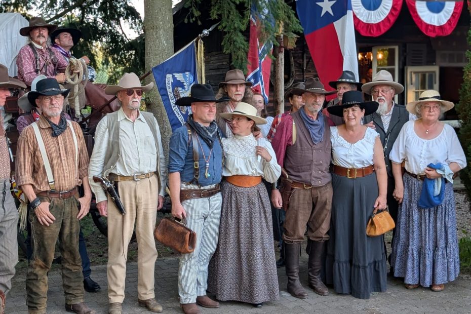 Cowboys & Cowgirls beim Westernschiessen